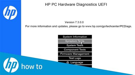 how long is the uefi hard drive extensive test|hp hardware testing uefi download.